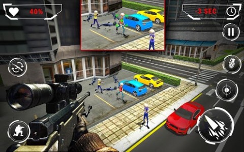 American Monster vs Stickman Sniper Modern Combat Apk Mod