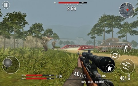 American vs Japanese Sniper - Hunter Survival FPS Apk Mod