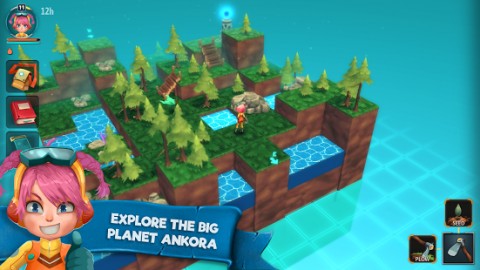 Ankora, craft and blocks planet Apk Mod