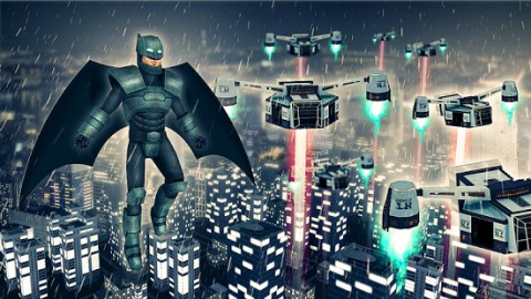 Bat Superhero Battle Simulator Apk Mod