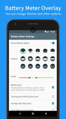Battery Meter Overlay Apk