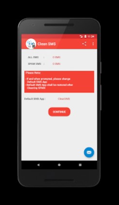 CleanSMS - Delete SPAM SMS Apk