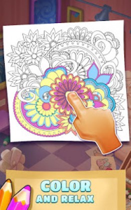 Coloring Book Blast - A Collapse & Color Game Apk Mod