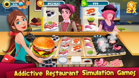 Cooking Games Kitchen Rising : Cooking Chef Master Apk Mod