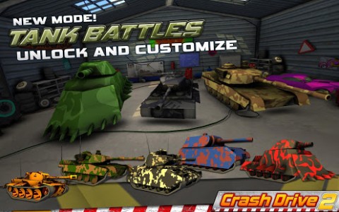 Crash Drive 2: 3D racing cars Apk Mod