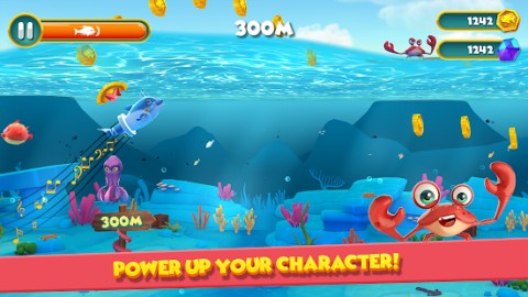 Dolphy Dash - Adventure in Water World Apk Mod