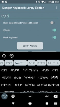 Donger Keyboard: Lenny Edition Apk