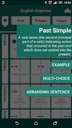 English tenses practice Apk