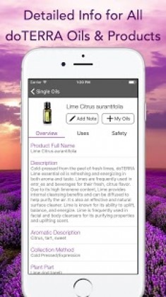 Essential Oils Reference Guide for doTERRA Oils Apk
