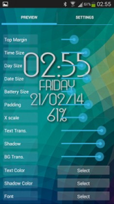 Extreme Clock Pro wallpaper Apk