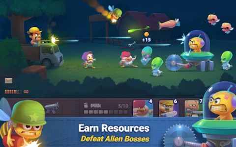 Farm Guns: Alien Clash 2018 Apk Mod