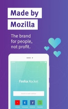 Firefox Rocket - Fast and Lightweight Web Browser Apk Full