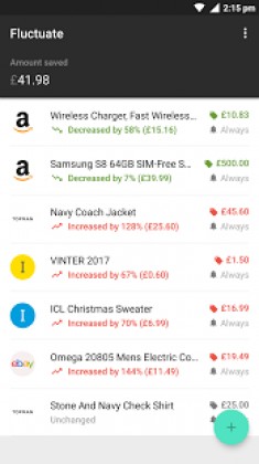 Fluctuate - Universal Price Tracker Apk