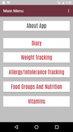 Food Diary Apk