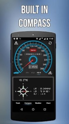GPS Speedometer, HUD ADS Free Apk