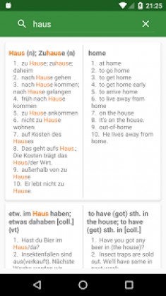 german to english dictionary free download for android