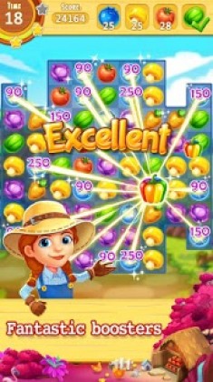 Harvest Mania - Match 3 Puzzle Apk Mod