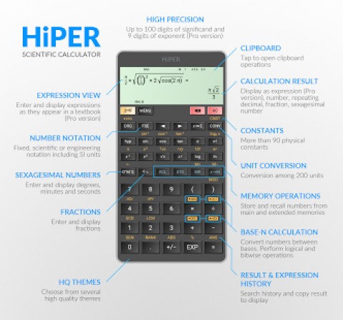 HiPER Calc Pro 9.1.3 Apk Paid