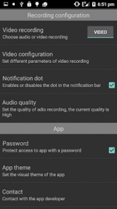 Hidden recorder Apk