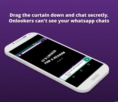 Hide Whatsapp Chat by Mobile Curtain Mask Chat Pro Apk