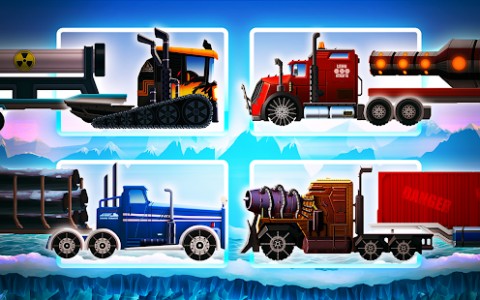 Ice Road Truck Driving Race Apk Mod