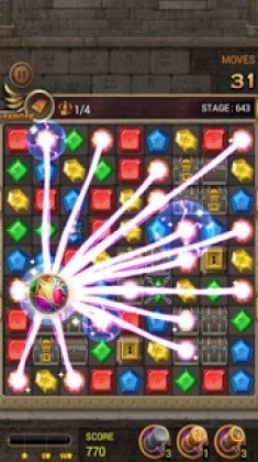 Jewels Temple Quest : Match 3 Apk Mod