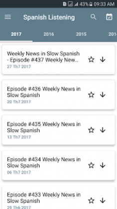 Learn Spanish Listening for Beginner Podcasts Apk
