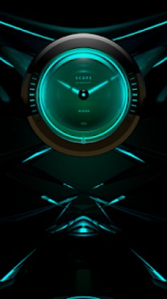 MINOR Laser Clock Widget Apk
