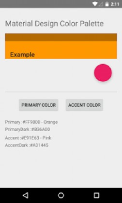 Material Design Color Palette Apk Full