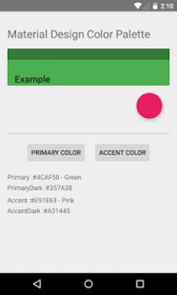 Material Design Color Palette Apk Full