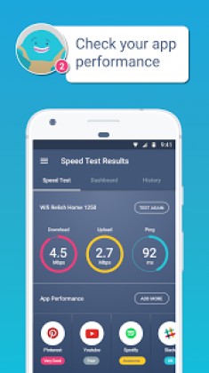 Meteor – Free App Performance & Network Speed Test Apk