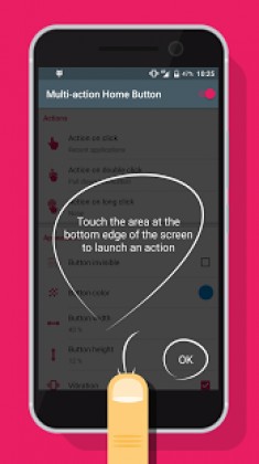 Multi-action Home Button Apk Full