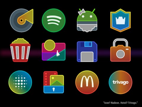 Nadeon - A Neon Icon Pack Apk