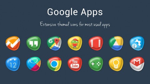 Pebbles Apex/Nova Icon Theme Apk