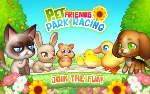 Pet Friends Park Racing Apk Mod
