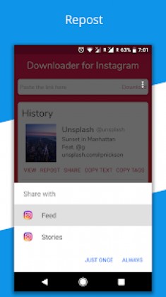 Photo & Video Downloader for Instagram -Repost App Apk