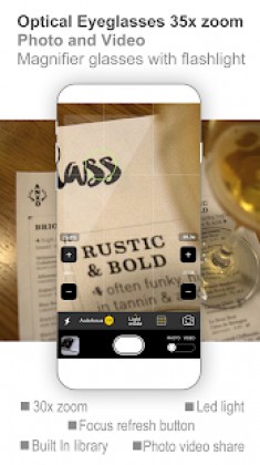 Pocket Eyes 35x zoom Photo & Video Magnifier Apk