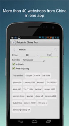 Prices in China Pro Apk