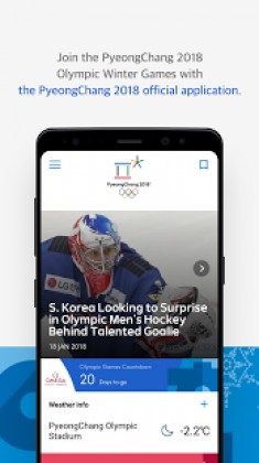 PyeongChang 2018 Official App Apk Full