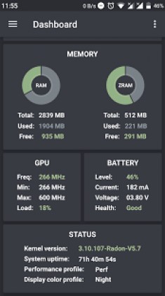 Radon Kernel Control Apk