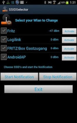 SSID Selector with WiFi Widget Apk