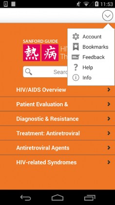 Sanford Guide:HIV/AIDS Rx Apk
