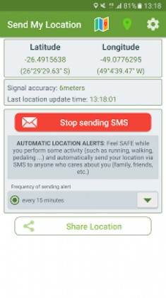 Send My Location Apk Full