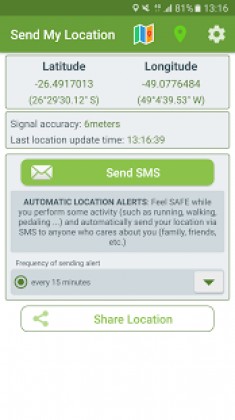 Send My Location Apk Full