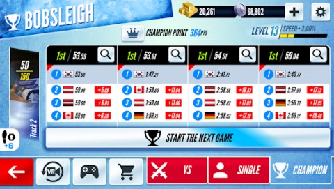 Sleigh Champion : Winter sports Apk Mod