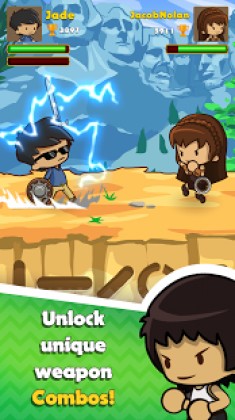 Swipe Fighter Heroes - Fun Multiplayer Fights Apk Mod