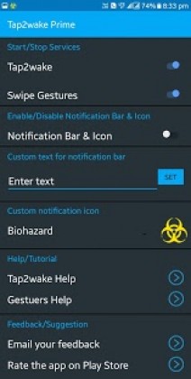 Tap2wake Prime with Swipe Gestures Apk