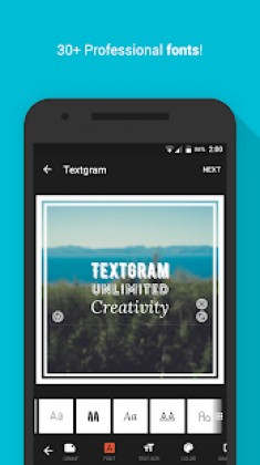 Textgram - write on photos Apk Full