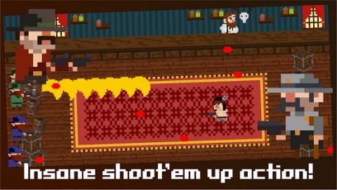 Tiny Wild West - Endless 8-bit pixel bullet hell Apk Mod