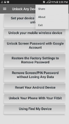 Unlock Any Device Guide Apk